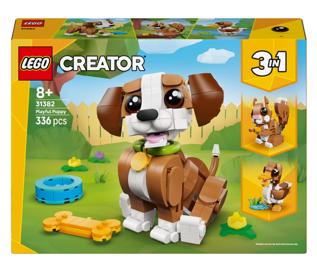 LEGO CREATOR 31382 Urocze zwierzątka: psotny szczeniaczek - 1473431 - zdjęcie